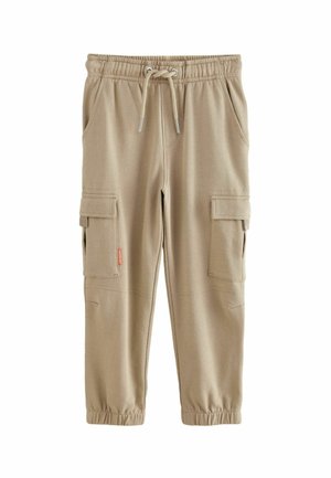 JOGGERS - REGULAR FIT - Cargo trousers - mink brown
