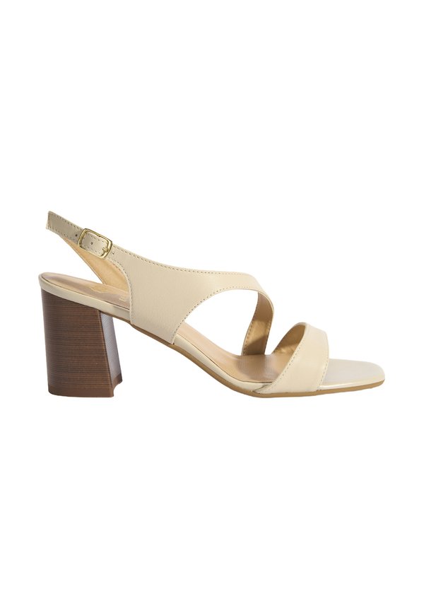 Riemensandalette - beige