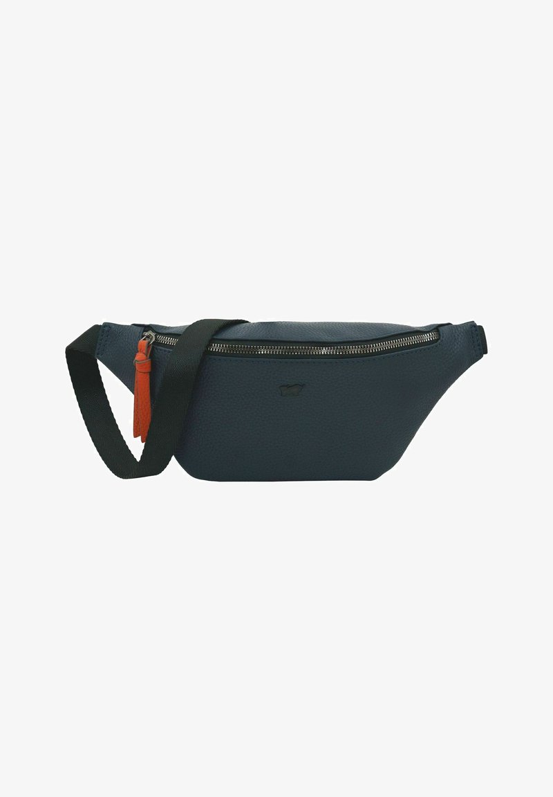 Braun Büffel NOVARA - Marsupio - dunkelblau