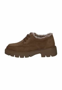 Stringate sportive - taupe suede