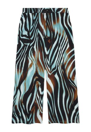 Fiorella Rubino, PANTALONI PALAZZO ZEBRATI - Broek - marrone