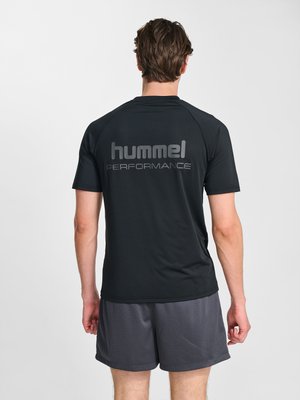 Hummel T-shirts print - black ebony