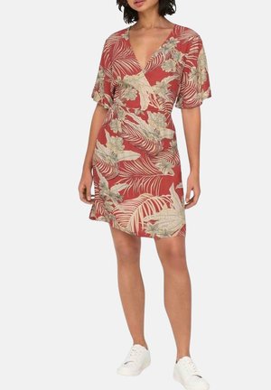 ONLY PALINA - Vestido informal - red
