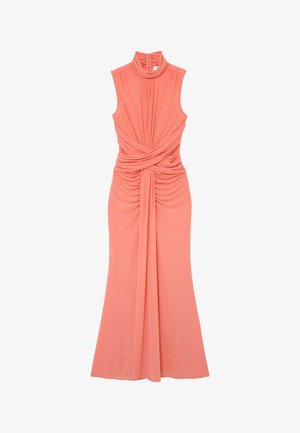 Reiss, REGULAR FIT - STARLA SHEER RUCHED SLEEVELESS MAXI DRESS . - Gallakjole - orange