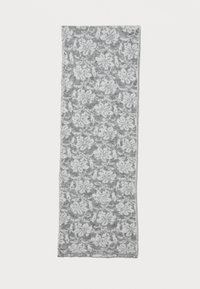PCRAGA LONG SCARF - Écharpe - grey/white