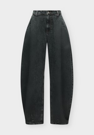 Topshop, TSCOCOON - Дънки със свободна кройка - black