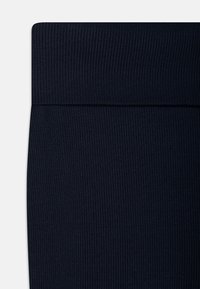 Lindex TROUSERS FLARES YOGA - Hlače - navy