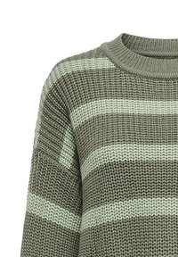 JDY JDYJUSTY STRIPE  - Strickpullover - grün