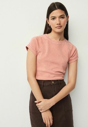CREW NECK SHORT SLEEVE RAGLAN REGULAR FIT - Basic póló - pink wash