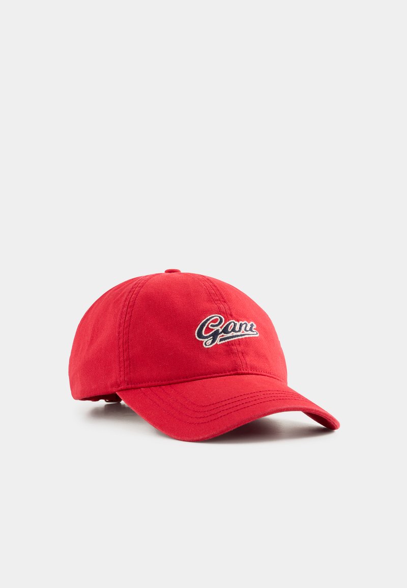 GANT EXCLUSIVE HERITAGE 2.0 WASHED COTTON TWILL CAP - Cap - ruby red ...