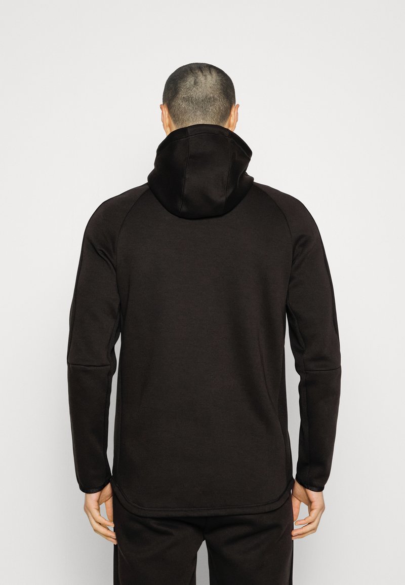Puma EVOSTRIPE ZIP HOODIE - Sudadera cremallera - black/negro -