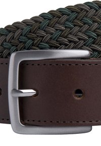 Hackett London MULTI PARA PLAIT BLT - Cinturón trenzado - brown