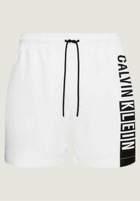 Calvin Klein MEDIUM DRAWSTRING-GRAPHIC  - Shorts da mare - white