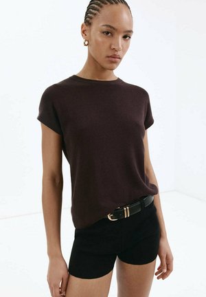 Mango, ADULT - T-shirt basique - brown