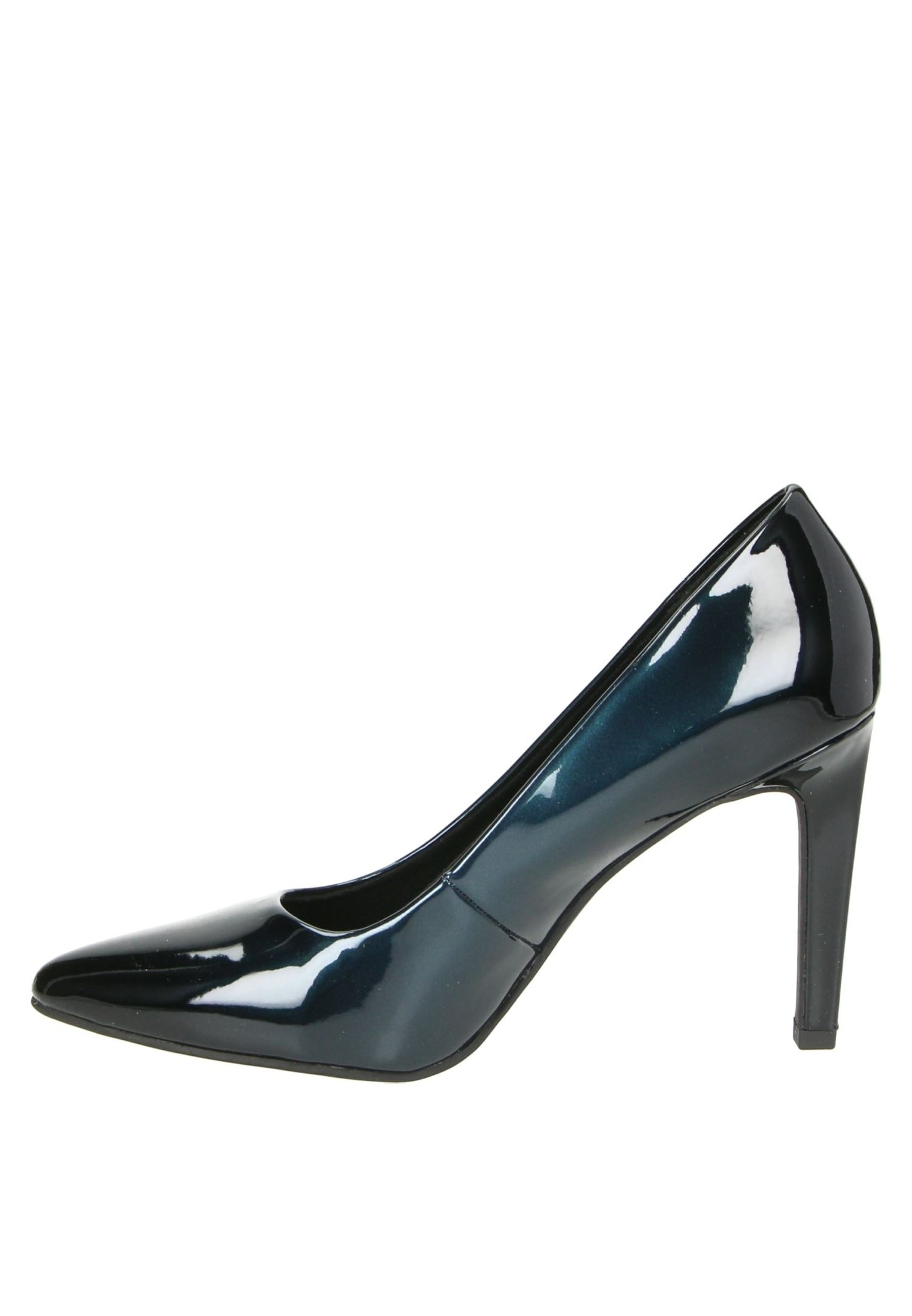 Giulia Dames Pumps Blauw pu lak pump 8 cm | Van den Assem