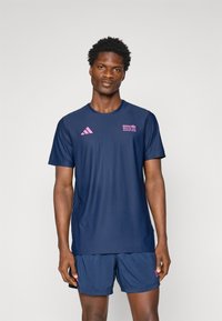 adidas Performance BER25 TEE - Sport T-Shirt - collegiate navy
