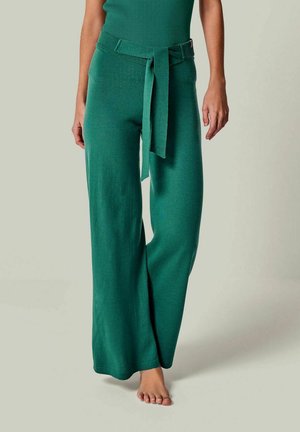 BAILEY - MERINO WOOL KNIT PANTS - Nachtwäsche Hose - green