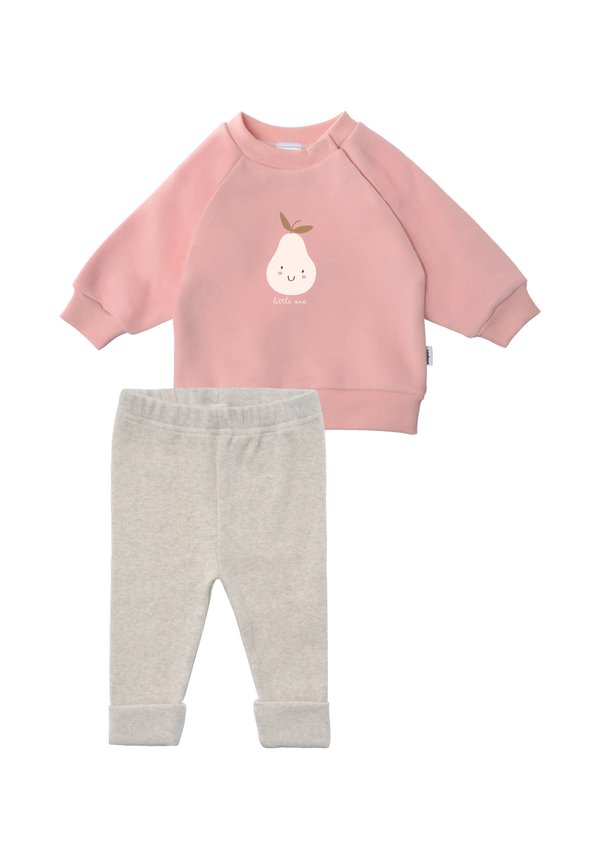 BIRNE SET - Trainingsanzug - rosa grau