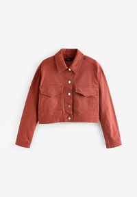 Next CROPPED UTILITY REGULAR FIT - Cowboyjakker - terracotta red