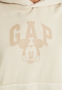 GAP MICKEY HOODIE UNISEX - Mikina s kapucňou - beige
