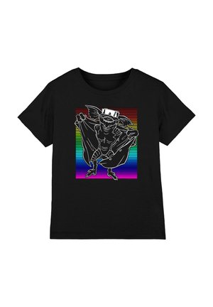 Cotton Soul, GREMLINS/COOL GRADIENT UNISEX - T-Shirt print - black