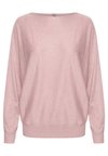 BATWING - Strickpullover - pale mauve melange