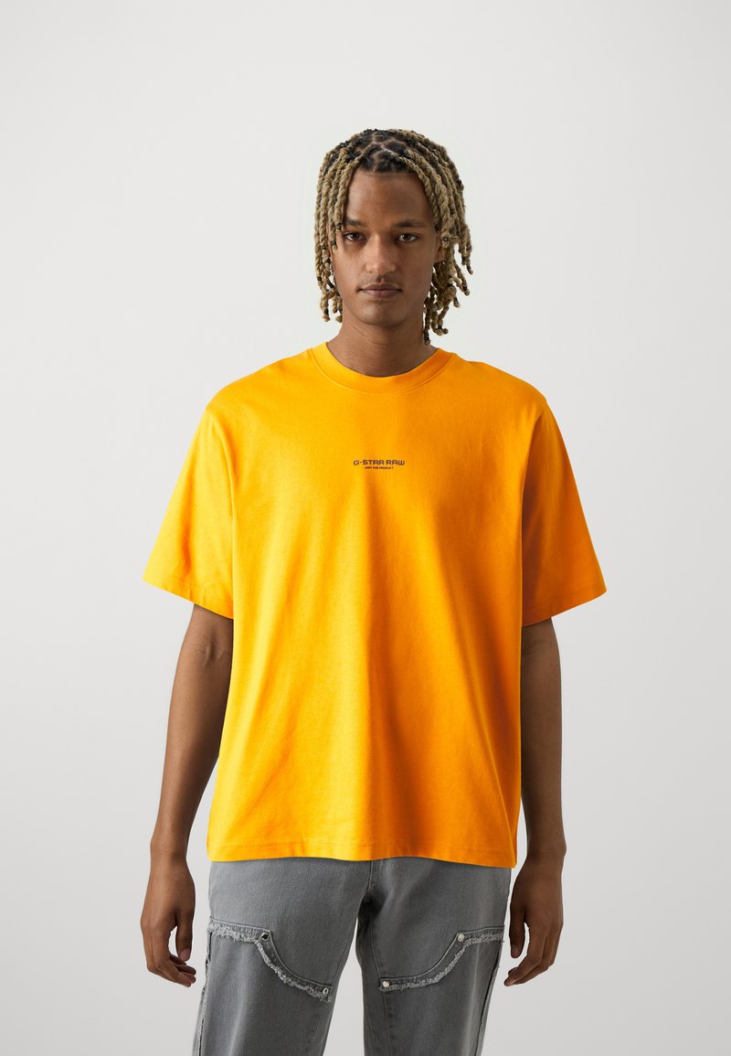 G-STAR CENTER CHEST BOXY - T-shirt basic - marmalade