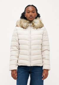 ONLY Petite ONLNEWELLAN HOOD - Žieminė striukė - pumice stone