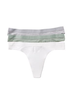 3 PACK - G-strenge - white