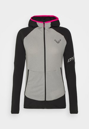 TRANSALPER LIGHT HOODY - Fleecejakke - black out