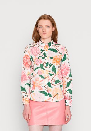DAHLIA PRINT SHIRT - Camicetta - eggshell