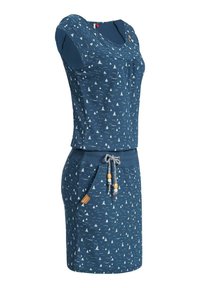 Ragwear PENELOPE W - Etuikleid - destroyed denim