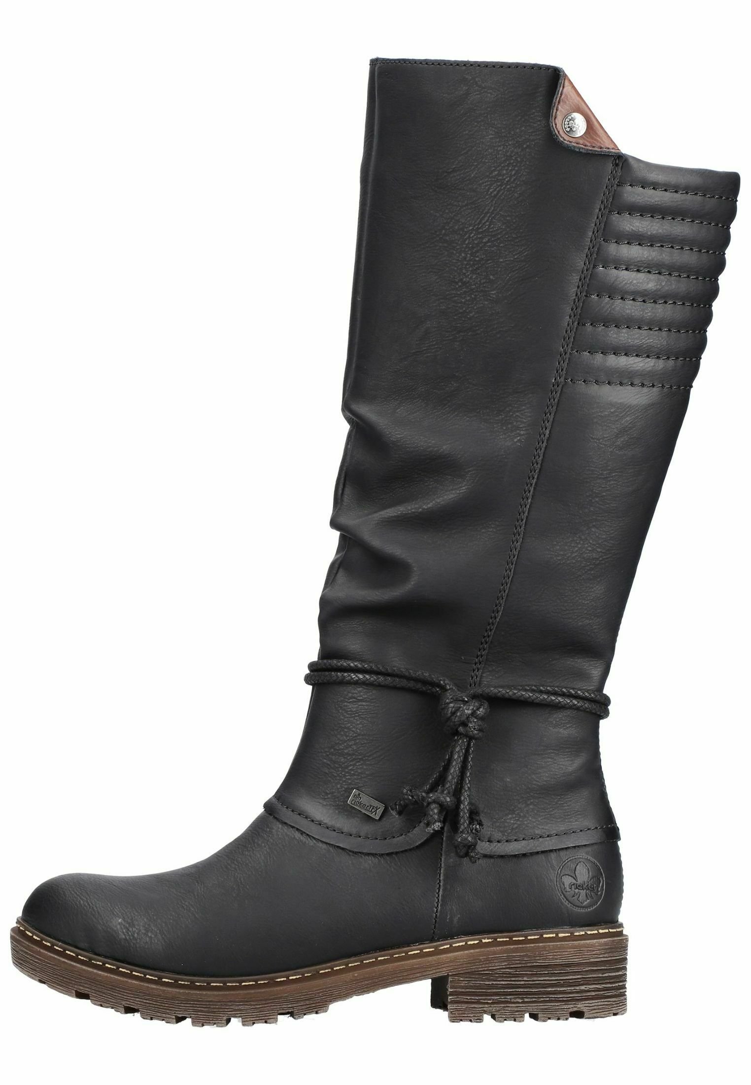 Stiefel Braun Rieker Stiefel Damen GefÃ¼ttert Stiefel Rieker