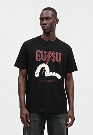 Evisu, THUNDER SEAGULL TEE- - Тениска с щампа - black