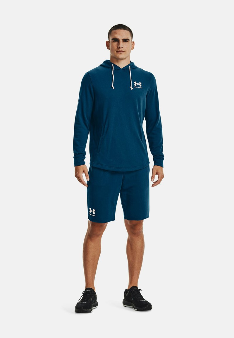 Under Armour - RIVAL TERRY - Sports shorts - dark blue, Enlarge