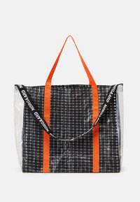 LAUNDRETTE ALBA BAG - Kandekott - black/transparent