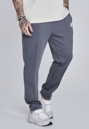 ESSENTIALS PLEATED - Hlače - dark grey