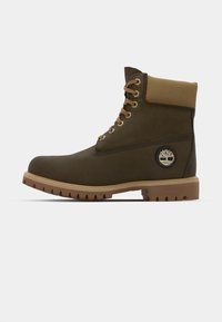Unselected, dark brown/olive