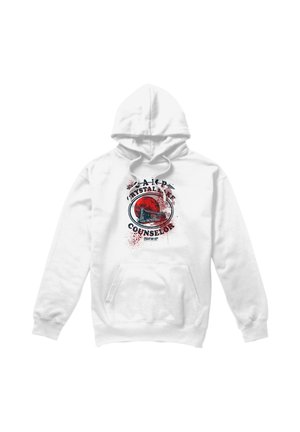 Cotton Soul, FRIDAY THE 13TH/CAMP COUNSELOR VICTIM - Hoodie - white