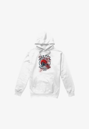 Cotton Soul, FRIDAY THE 13TH/CAMP COUNSELOR VICTIM - Hoodie - white