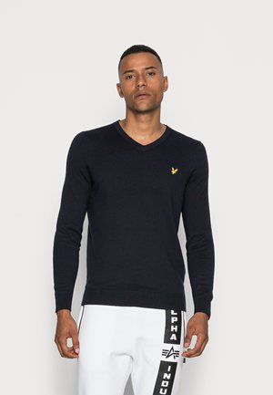 Lyle & Scott V NECK - Maglione - dark navy