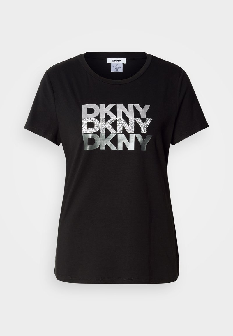 DKNY T-shirt print zwart