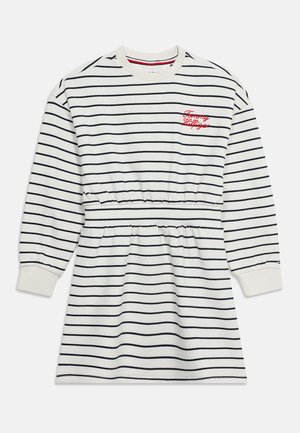 Tommy Hilfiger, TOMMY STRIPES HWK DRESS LS - Robe de jour - dark night navy