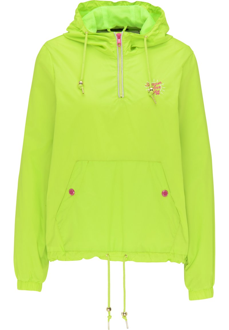 myMo Lichte jas neongroen