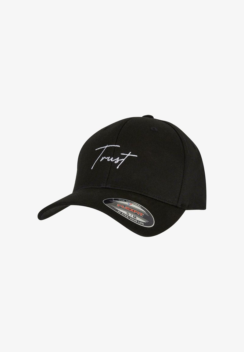 Mister Tee UNISEX TRUST FLEXFIT - Cap - blk blk