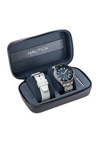 Nautica Chronografinis laikrodis - silver and blue