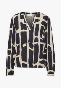 Unselected, midnight feather g brick print