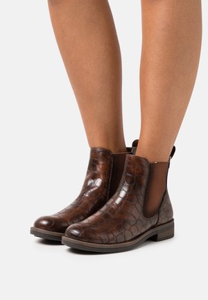 Tamaris Classic ankle boots - cognac