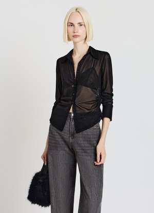 Calliope Button-down blouse - ultrablack