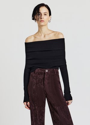 Calliope MANICA LUNGA - Maglione - ultrablack